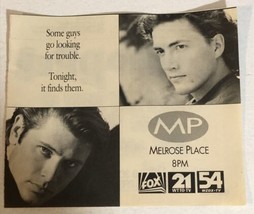 Melrose Place Vintage Tv Guide Print Ad Grant Show Andrew Shue Tpa28 - $5.93