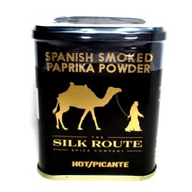Hot Spanish Smoked Paprika Powder Silk Route Spice Company Spain 2.64oz 75g - £12.54 GBP