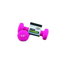 Yoga-Mad Fitness Mad Neo Dumbbell Pair 2 x 0.5Kg , Pink  - $20.00