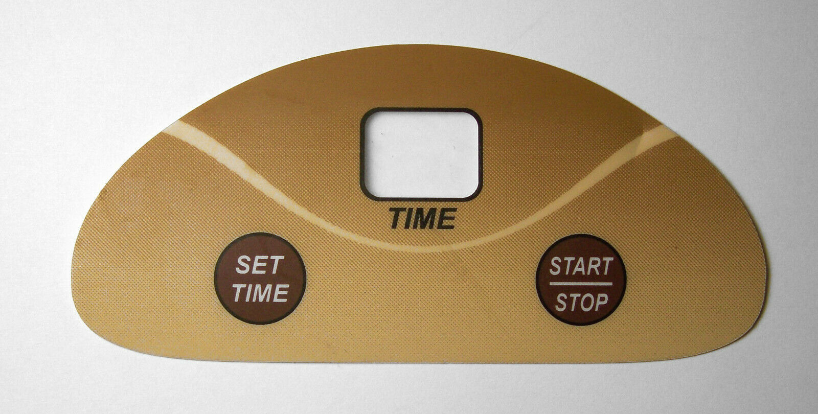 ESB Radiance Timer Oval Overlay 2 Button Timer Decal Sticker ESB Tanning... - $22.32