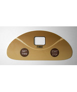 ESB Radiance Timer Oval Overlay 2 Button Timer Decal Sticker ESB Tanning... - $22.32