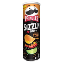 Pringles Sizzl&#39;n MEXICAN Chilli &amp; LIME 180g- Made in EU-FREE SHIPPING- - £9.31 GBP