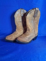 Smoky Mountain Boots Cowboy Western Distressed Kids Youth 3034C - Sz 10 - $33.32 CAD