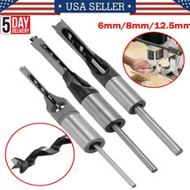 Hss Square Hole Drill Bit Steel Mortising Drilling Craving Woodworking T... - $43.99