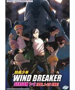 Wind Breaker Complete TV Series Season 1+2 Vol.1-25End Eng Dub DVD SHIP ... - $66.60 CAD