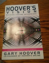 015 Hoover&#39;s Vision Gary Hoover Building lasting Enterprises Paperback - £7.77 GBP