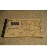  Vintage 1949 TWA Trans World Airlines Passenger Excess Baggage Receipt ... - $280.61 MXN