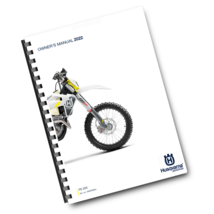 HUSQVARNA 2022 - FE 250 - OWNERS MANUAL - REPRINTED COMB BOUND - €42,79 EUR