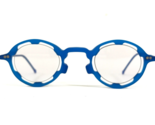 Vintage la Eyeworks Eyeglasses Frames REGUMBA 229M Matte Clear Blue 35-2... - £58.70 GBP