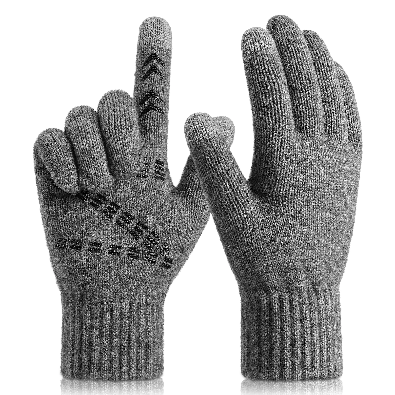 OZERO Fashion Winter  Touch Screen Glove Men Women Mitten Outdoor  Driving Cycli - £82.99 GBP