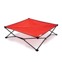 Coolaroo On The Go Cooling Elevated Dog Bed, Travel &amp; Camping, Collapsible, King - £48.10 GBP