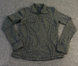 Lululemon Women’s Define Luxtreme Formation Camo W4BHKS Full Zip Jacket Size 10 - £46.41 GBP