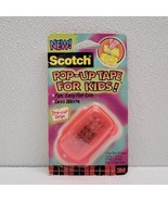 NEW Vintage Scotch Pop Up Tape For Kids Child Strip Dispenser 1999 NOS - $21.58 CAD