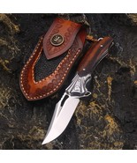 Night Stalker M390 High Hardness Steel Desert Ironwood Camping Outdoor K... - $98.01