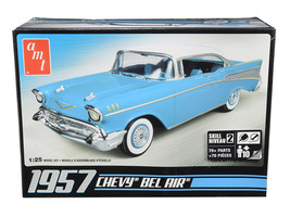Skill 2 Model Kit 1957 Chevrolet Bel Air 1/25 Scale Model by AMT - £31.80 GBP