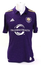 Adidas AdiZero ClimaCool MLS Orlando City Purple Short Sleeve Jersey Men&#39;s NWT - £94.64 GBP