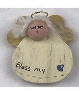 Angel Craft Wood Folk Art Handmade By Kara Signed - $9.95