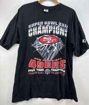Vintage San Francisco 49ers Super Bowl XXIX Starter Shirt 1994 Large Dia... - $48.90