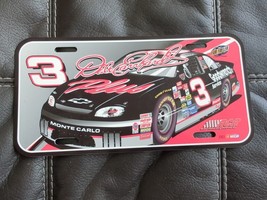 Vintage Dale Earnhardt #3 Plus License Plate Goodwrench Service Monte Carlo 2003 - £7.49 GBP