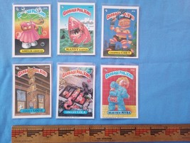 1987 Topps 9th Series GPK &quot;Garbage Pail Kids&quot; Cards - Lot of 6 loose cards - $10.00