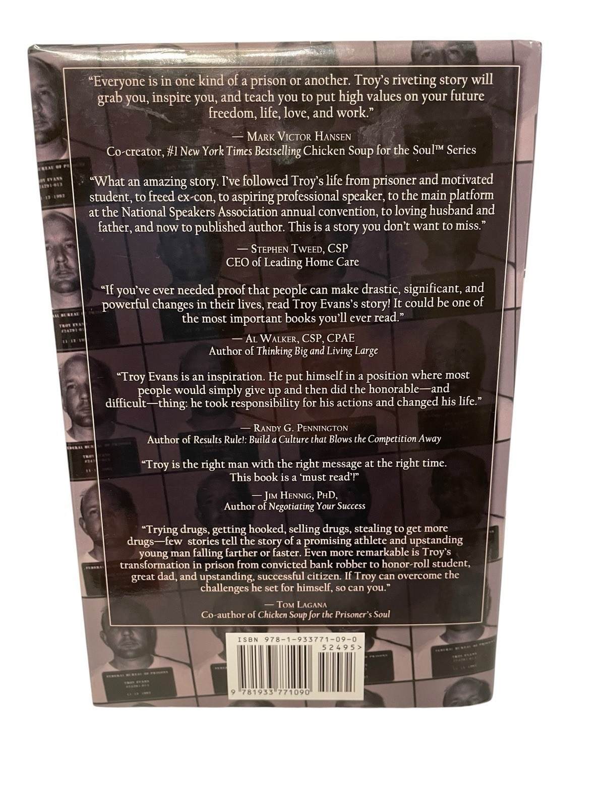 Signed - FROM DESPERATION TO DEDICATION: AN EX-CON'S LESSONS ON - Troy D. Evans Item image 4