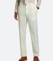 Tayion Classic Fit White Suit Separates Pants Men’s Dress Trousers Size ... - £28.57 GBP