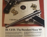 1989 Ruger Standard Size 49 Pistol Vintage Print Ad Advertisement  pa16 - £8.59 GBP
