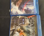 LOT OF 2: Chappie (Blu-ray) + ROBOCOP [ BLU-RAY/ DVD] NO SLIP - $7.91