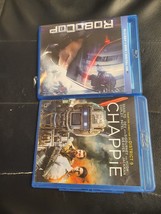 Lot Of 2: Chappie (Blu-ray) + Robocop [ BLU-RAY/ Dvd] No Slip - £6.30 GBP