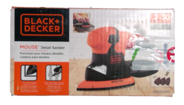 USED - Black and Decker BDEMS200C Mouse Corded Detail Sander 1.2 amps - £27.96 GBP