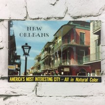 Vintage New Orleans Travel Booklet Souvenir Pictorial Guide Tourism Coll... - $9.89
