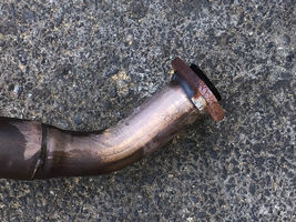 2010-2015 LEXUS RX350 AWD EXHAUST DOWN PIPE SECTION DOWNPIPE K4400 image 4