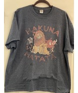 Vintage 90s Lion King Hakuna Matata T Shirt Disney Timon &amp; Pumbaa Large/... - £30.71 GBP