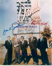 The Rat Pack Autographed Rp Photo Frank Sinatra D EAN Martin And Sammy Davis Jr - £14.94 GBP