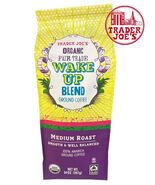 Trader Joe&#39;s Organic Fair Trade Wake Up Blend Ground Coffee Medium Roast... - $318.45 MXN