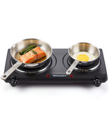 Countertop Double Cast Iron Burner, 1500 Watts Electric Hot Plate - €93,11 EUR