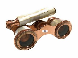 Brass Binocular Mother of Pearl - Antique Opera Binocular - £22.68 GBP