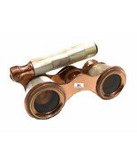 Brass Binocular Mother of Pearl - Antique Opera Binocular - $546.53 MXN