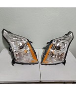 For 2010-2016 Cadillac SRX Halogen Projector Headlights Chrome w/ Bulbs Headlamp - $154.23