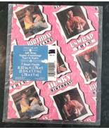 Vtg AGC Beefcake Birthday Gift Wrap Gag Hunk Man Wrapping Paper Muscle G... - £15.56 GBP
