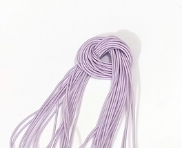 1mm wide 10yd Pastel Purple Elastic Thread Round Elastic Cord ET66 - £6.37 GBP