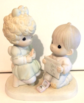 Precious Moments figurine &quot;Wishing You A Perfect Choice&quot; vintage 80&#39;s - £7.53 GBP