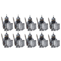 10pcs/set LOTR Dwarf Heavy Greatswords Infantry Army Set Minifigures Toys - $15.68