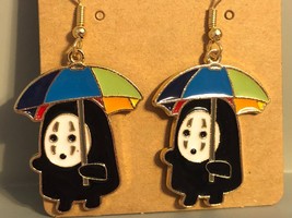 Spirited Away  Earrings No Face Kaonashi Anime Hayao Miyazaki - £7.45 GBP