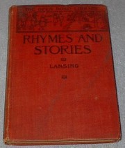 Rhymes and Stories The Open Road Library 1907 Ginn Co C. Copeland Book - £19.87 GBP