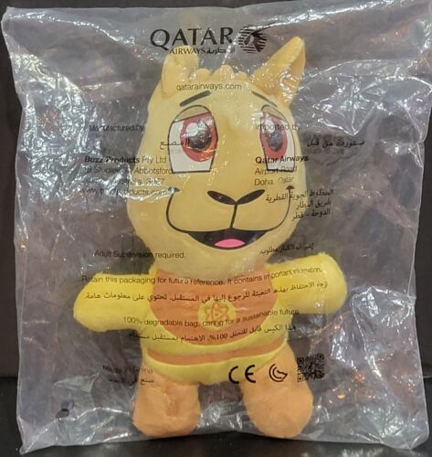  Qatar Airways Kids Club Plush Collectible Kamil The Camel Stuffed Anima... - $14.80