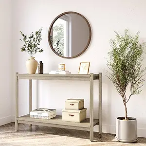 Lyra Solid Wood Console Tables For Living Room - Entryway Table With 297... - $287.99