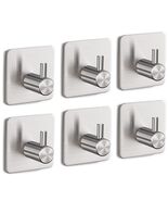 Eowihor 6 Pack Silver Stainless Steel Wall Hooks Heavy Duty Waterproof - €11,30 EUR Eowihor 6 Pack Silver Stainless Steel Wall Hooks Heavy Duty Waterproof - €11,30 EUR