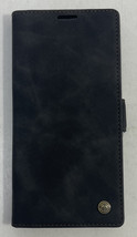 Unipha Samsung Galaxy S22 Ultra 5g Black Leather Fashion Case - £11.98 GBP