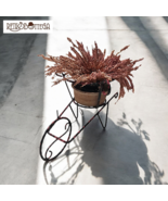 Carriola Portapiante in Ferro Battuto Verniciato Arredo Giardino Esterno... - $745.63 MXN